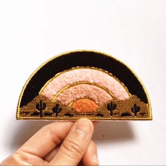 Lot of Eradura Rainbow Chenille Patch and Enamel Pins - Picture 5 of 5